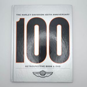 HARLEY-DAVIDSON‎ 100th Anniversary Retrospective Hardcover Book No Dvd